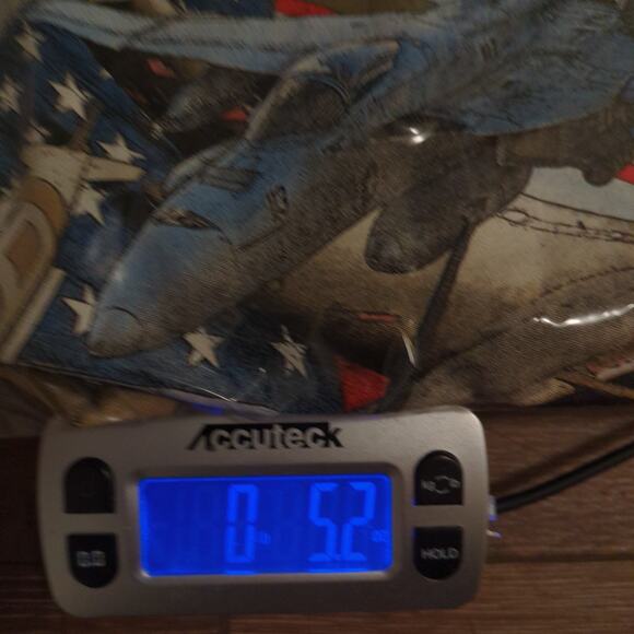 VTG Machinist and Aerospace Workers Adult Medium Shirt Camo Jet Plane Gun USA - Picture 10 of 10